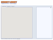 Tablet Screenshot of hobbylobby.whereimat.com